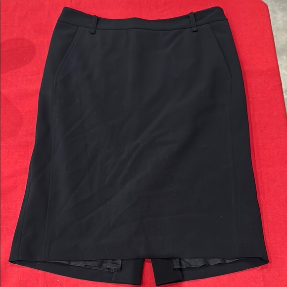 BCBGMaxAzria Black Pencil Skirt Knee-Length Work - Picture 1 of 4
